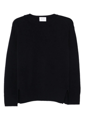 BeYou side-split cashmere sweater - Blue