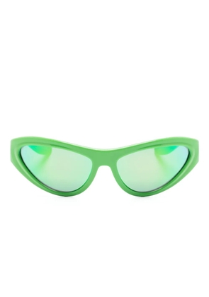 Dolce & Gabbana Eyewear shield-frame gradient sunglasses - Green