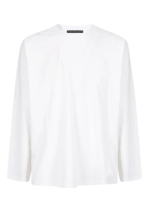 Stockholm Surfboard Club long-sleeve T-shirt - White