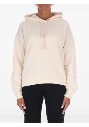 DISCLAIMER long-sleeve hoodie - Neutrals
