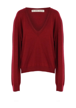 Meta Campania Collective V-neck jumpers - Red
