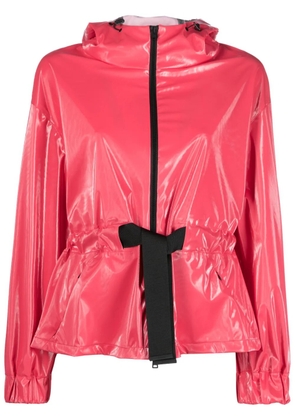 Herno Laminar hooded cape jacket - Pink