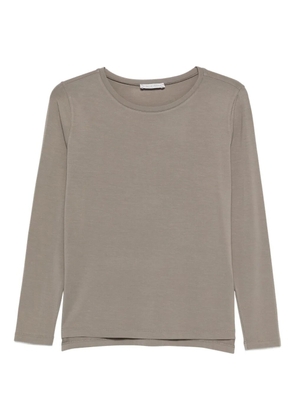 Le Tricot Perugia long-sleeve T-shirt - Brown