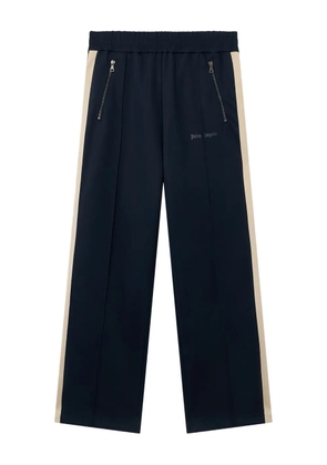 Palm Angels logo zip classic track pants - Blue