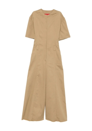 THELATEST short-sleeve jumpsuit - Brown