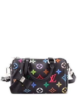 Louis Vuitton Pre-Owned x Takashi Murakami Speedy Bandouliere NM Bag Monogram Multicolor Nano satchel - Black