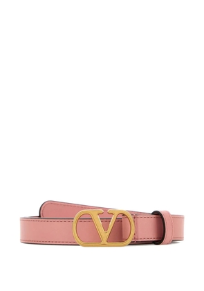 Valentino Garavani VLogo leather belt - Pink
