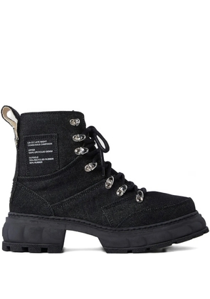 Virón Disruptor lace-up combat boots - Blue