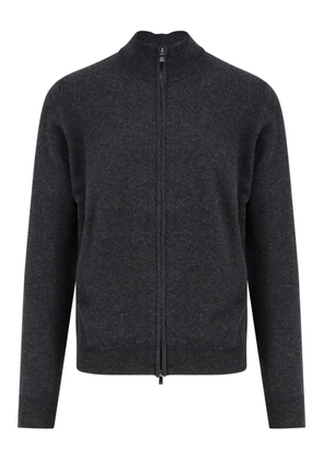 Corneliani zip closure cardigan - Grey
