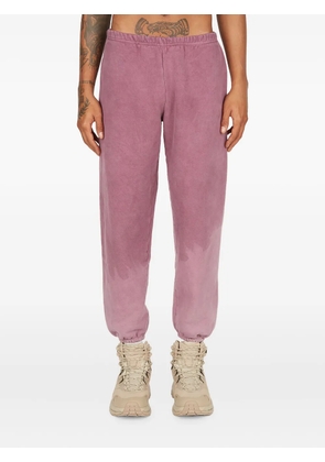 NOTSONORMAL faded cotton track pants - Purple