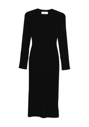 IVORY PARIS Long-Sleeve Dress - Black