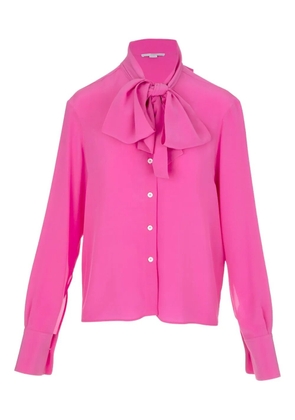 Stella McCartney tie-neck shirt - Pink
