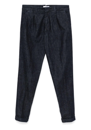 Cruna pleat-detail jeans - Blue