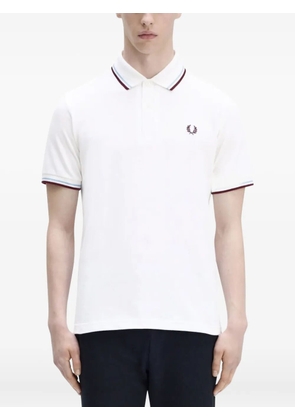 Fred Perry tipped-collar polo shirt - White