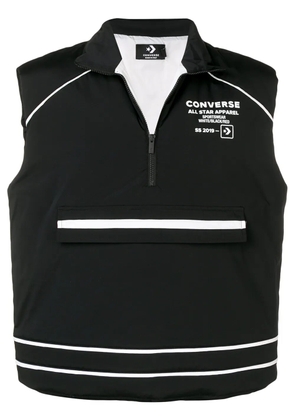 Converse logo pullover gilet - Black