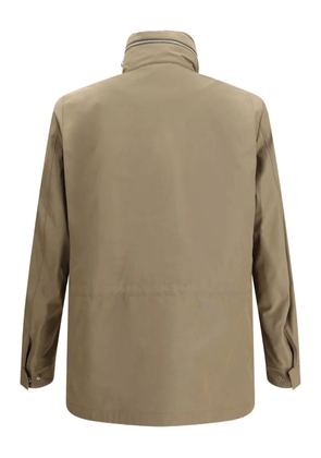 Loro Piana flap pockets removable vest jacket - Neutrals