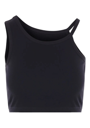 Y's cotton-jersey top - Black