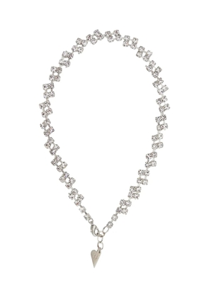 Forte Forte crystal-embellished necklace - Silver