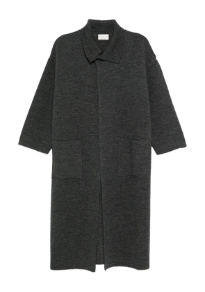 Ma'ry'ya patch-pockets cardi-coat - Grey