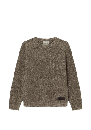Carrer Boros crew-neck sweater - Brown