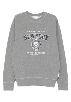 Marc Jacobs Soho University sweatshirt - Grey
