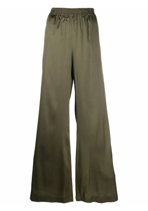 Gianluca Capannolo wide-leg elasticated trousers - Green