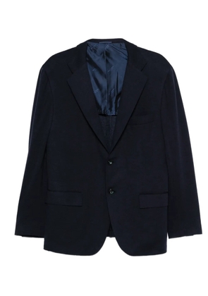 Kiton single-breasted jacket - Blue