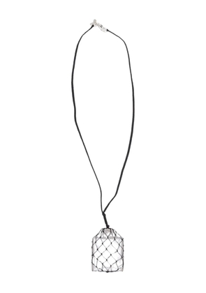 Niccolò Pasqualetti net necklace - White