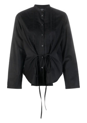 ASPESI peplum button-down shirt - Black