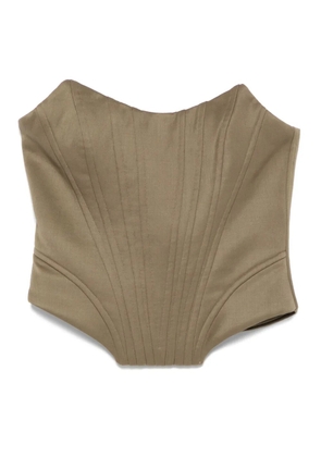 Giuseppe Di Morabito corset top - Green
