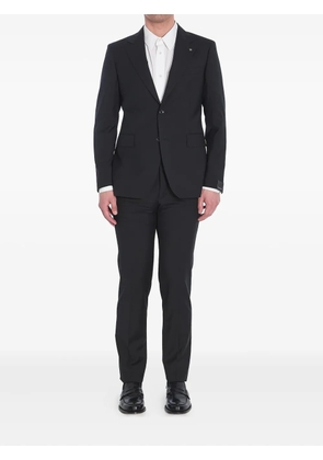 Tagliatore wool two-piece suit - Black