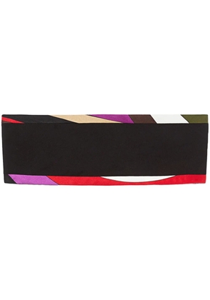 PUCCI Iride-print bandeau top - Black