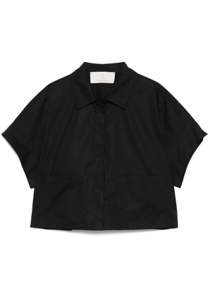 kaos poplin shirt - Black