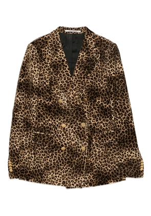 Tagliatore double-breasted blazer - Brown