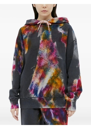 Aries long-sleeve drawstring hoodie - Grey