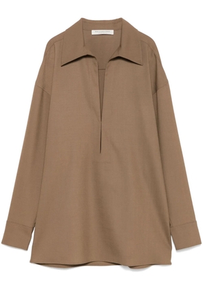 Philosophy Di Lorenzo Serafini V-neck blouse - Brown