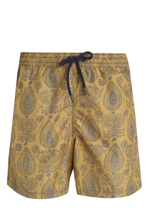 4FF paisley-print swim shorts - Neutrals
