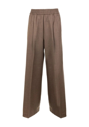 Circolo 1901 wool trousers - Brown