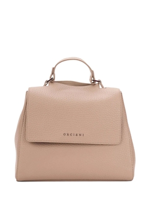 Orciani Sveva flap tote bag - Neutrals