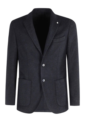 l.b.m. wool blazer - Blue