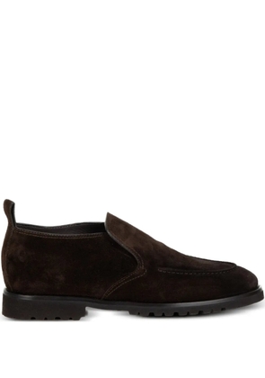 Neil Barrett slip-on heeled boots - Brown