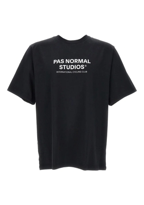 Pas Normal Studios Off-Race logo-print cotton t-shirt - Black