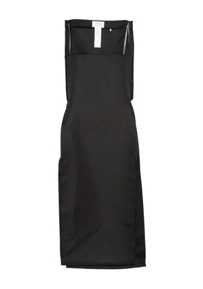 Sportmax square-neck long dress - Black