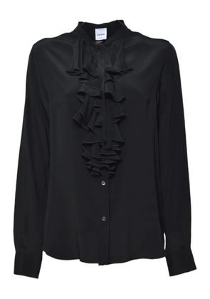ASPESI ruffled shirt - Black