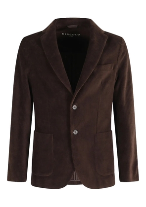 Circolo 1901 corduroy two-button blazer - Brown