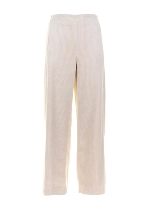 Via Masini 80 corduroy trousers - Neutrals
