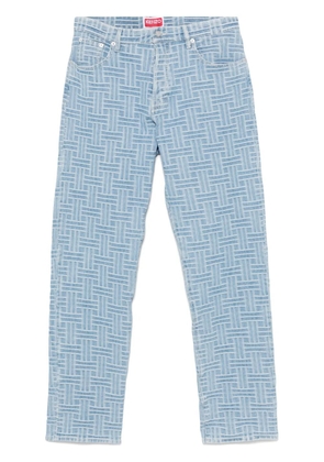 Kenzo Weave Bottan jeans - Blue