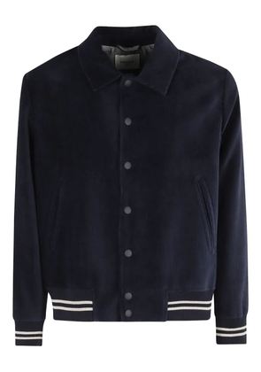 Circolo 1901 corduroy baseball jacket - Blue