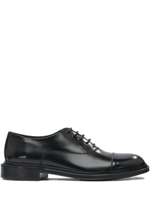 sturlini firenze cap-toe lace-up derby shoes - Black