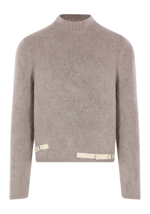 Magliano buckle-detail sweater - Neutrals